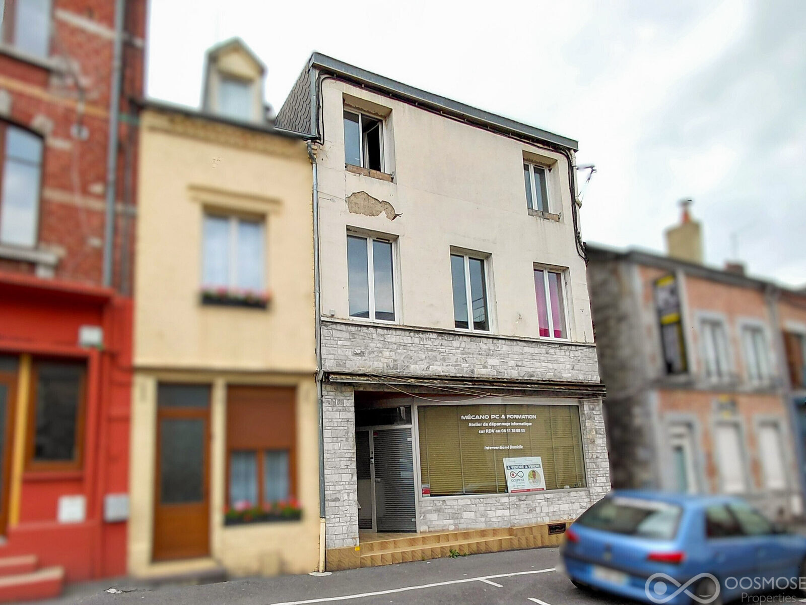 Immeuble mixte de 2 appartements et d'1 local commercial - Final-117