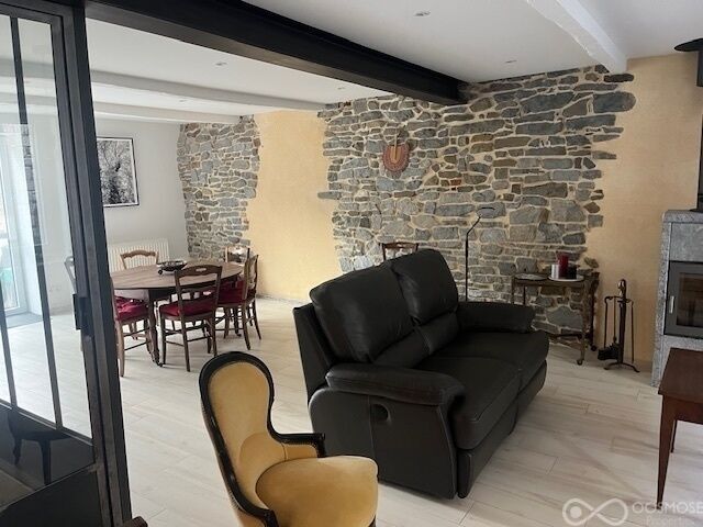 Charmante maison en pierre entièrement rénovée avec goût - Salon