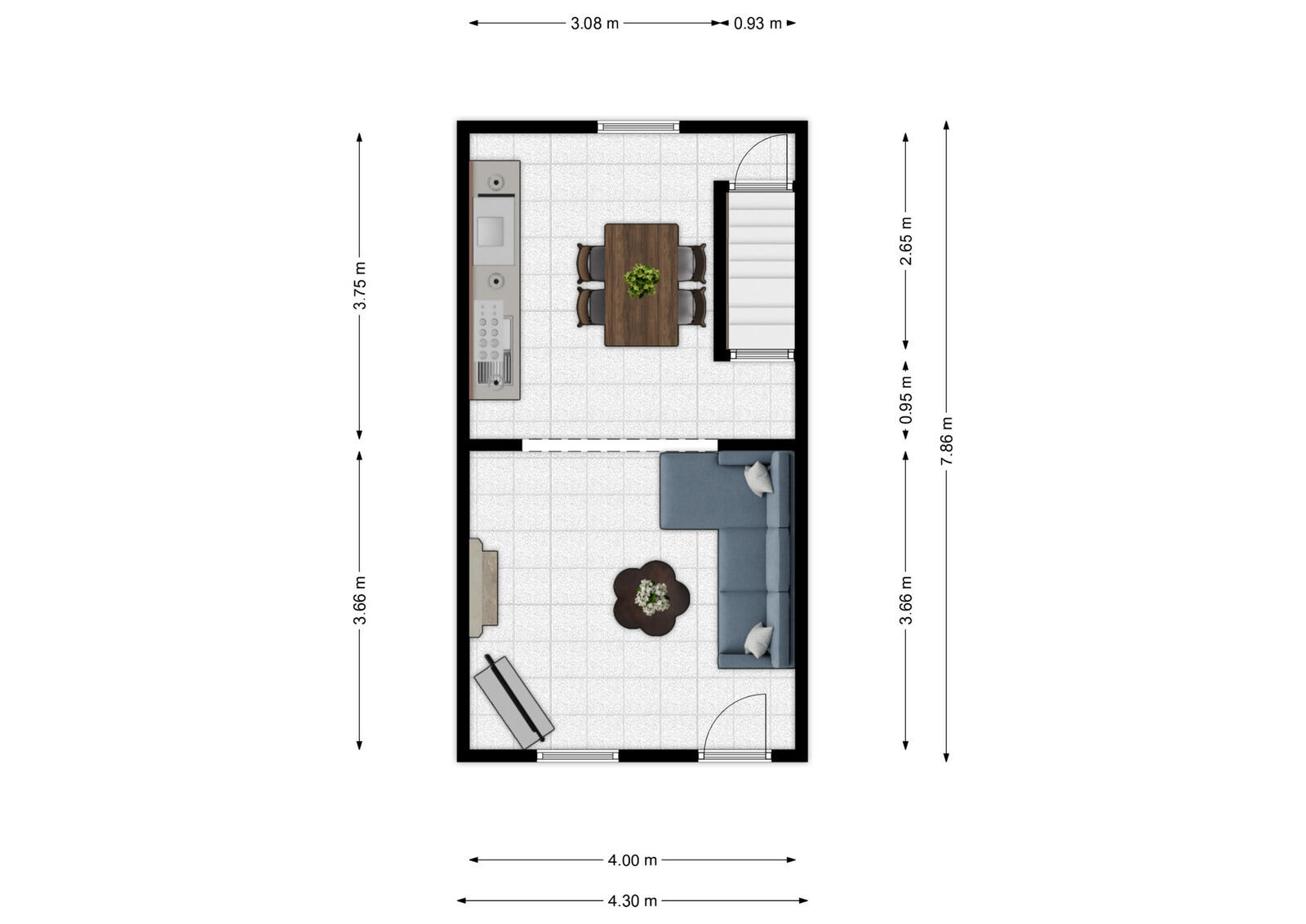 Maison avec garage et jardin - ruisseau au bout du jardin - 187243312 nestry 19 olloy rez first design 20260625 089b69