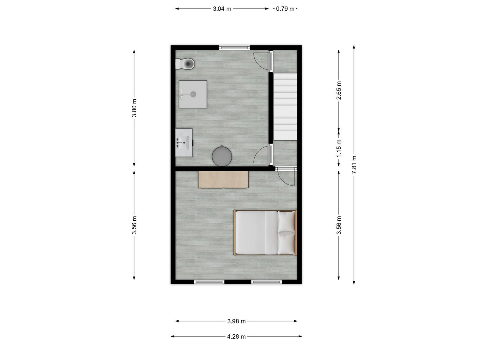 Maison avec garage et jardin - ruisseau au bout du jardin - 187243312 nestry 19 olloy rez1 first design 20260625 afa892