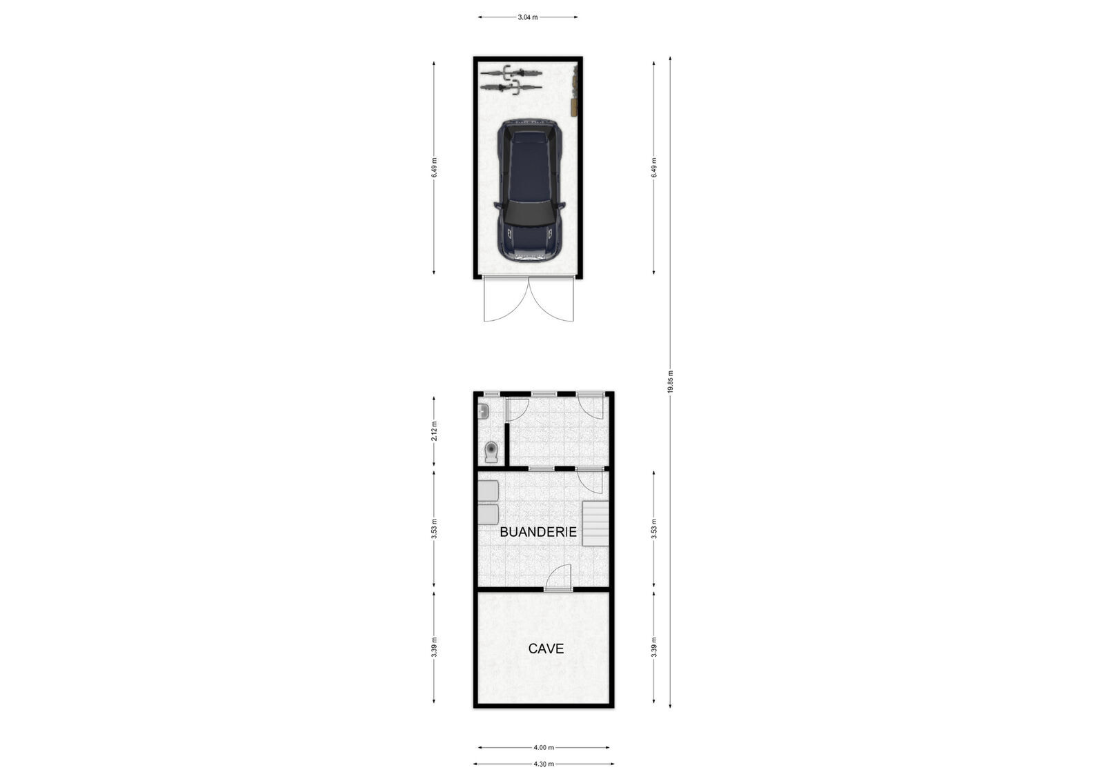 Maison avec garage et jardin - ruisseau au bout du jardin - 187243312 nestry 19 olloy rez 1 first design 20260625 35f338