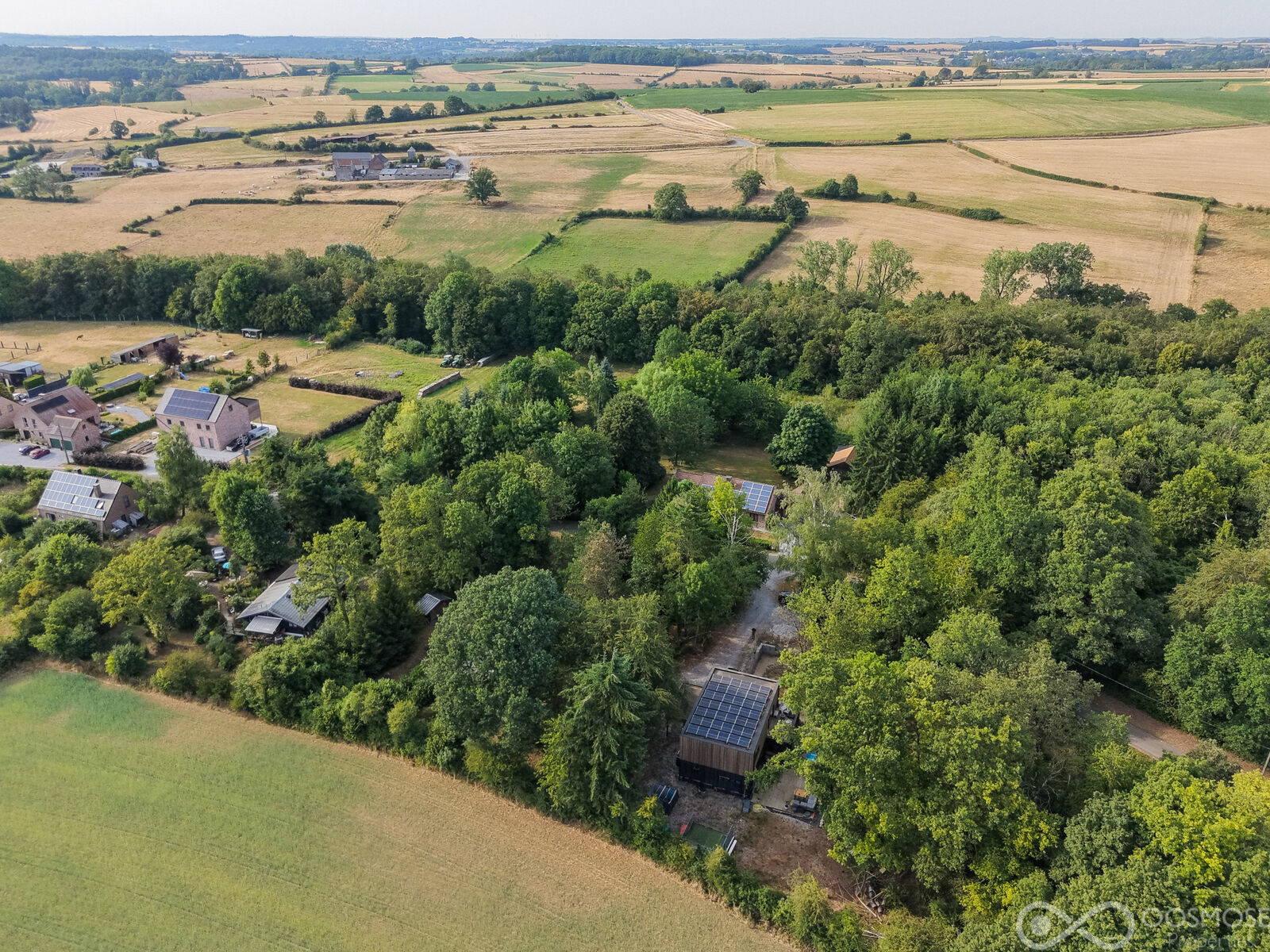 Villa de 2023 sur 19 ares dans cadre calme et boisé à 5' des Lacs - Final-361