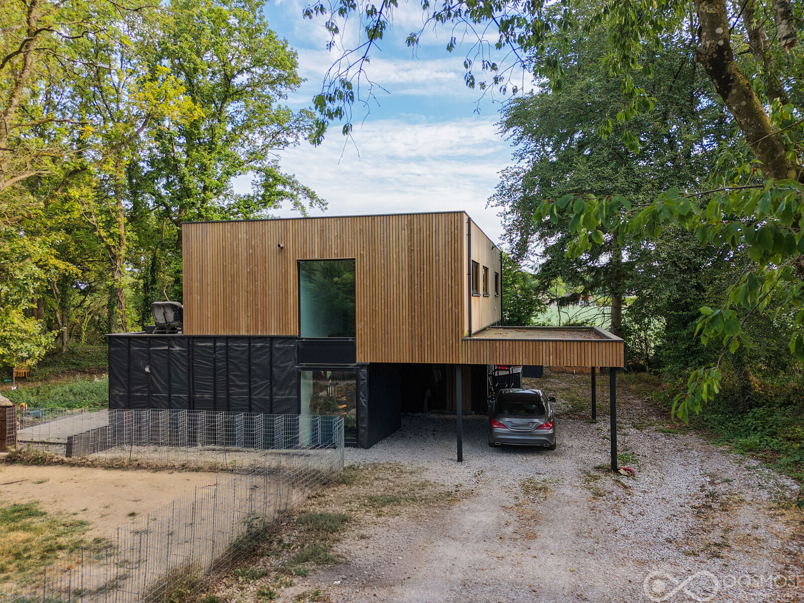 Villa de 2023 sur 19 ares dans cadre calme et boisé à 5' des Lacs - Final-362
